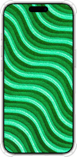 Силіконовий протиударний с посиленими кутами чехол Хвилясті лінії для Apple iPhone 16 Pro - 5578sp-3708 изображение 