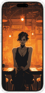 Силикон с усиленными углами чехол Чехол для телефона для Apple iPhone 16 Pro - 5948sp-3708 изображение 