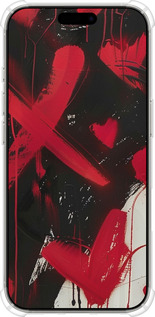 Силикон с усиленными углами чехол XO Love для Apple iPhone 16 Pro - 6044sp-3708 изображение 