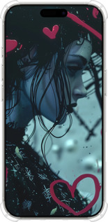 Силіконовий протиударний с посиленими кутами чехол XO Love v2 для Apple iPhone 16 Pro - 6057sp-3708 изображение 