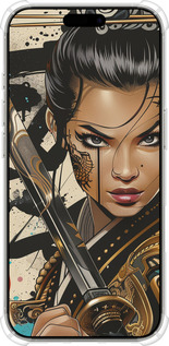 Силіконовий протиударний с посиленими кутами чехол Воїнка вітрів для Apple iPhone 16 Pro - 6077sp-3708 изображение 