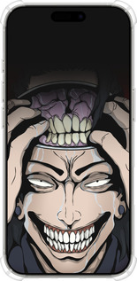 Силикон с усиленными углами чехол Магическая Битва Kenjaku для Apple iPhone 16 Pro - 6151sp-3708 изображение 