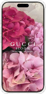 Силикон с усиленными углами чехол Гучи для Apple iPhone 16 Pro - 6341sp-3708 изображение 