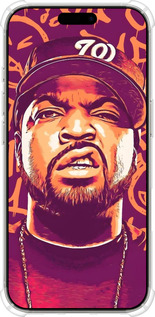 Силикон с усиленными углами чехол Айс кюб для Apple iPhone 16 Pro - 6367sp-3708 изображение 