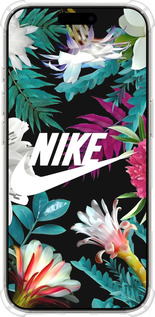 Силикон с усиленными углами чехол Nike для Apple iPhone 16 Pro - 6378sp-3708 изображение 