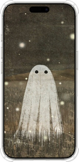 Силіконовий протиударний с посиленими кутами чехол Привид та світлячки для Apple iPhone 16 Pro - 6406sp-3708 изображение 