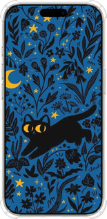 Силикон с усиленными углами чехол Летняя ночь для Apple iPhone 16 Pro - 6472sp-3708 изображение 