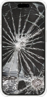 Силикон с усиленными углами чехол Glass для Apple iPhone 16 Pro - 6608sp-3708 изображение 