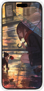 Силикон с усиленными углами чехол Anime для Apple iPhone 16 Pro - 6609sp-3708 изображение 