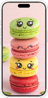 Силіконовий протиударний с посиленими кутами чехол Печиво для Apple iPhone 16 Pro - 6693sp-3708 изображение 