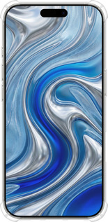 Силикон с усиленными углами чехол Liquid Chrome для Apple iPhone 16 Pro - 6781sp-3708 изображение 