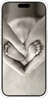 Силикон с усиленными углами чехол Любовь для Apple iPhone 16 Pro - 699sp-3708 изображение 