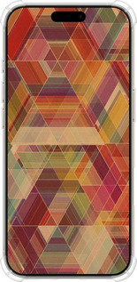 Силіконовий протиударний с посиленими кутами чехол Геометричний візерунок для Apple iPhone 16 Pro - 904sp-3708 изображение 