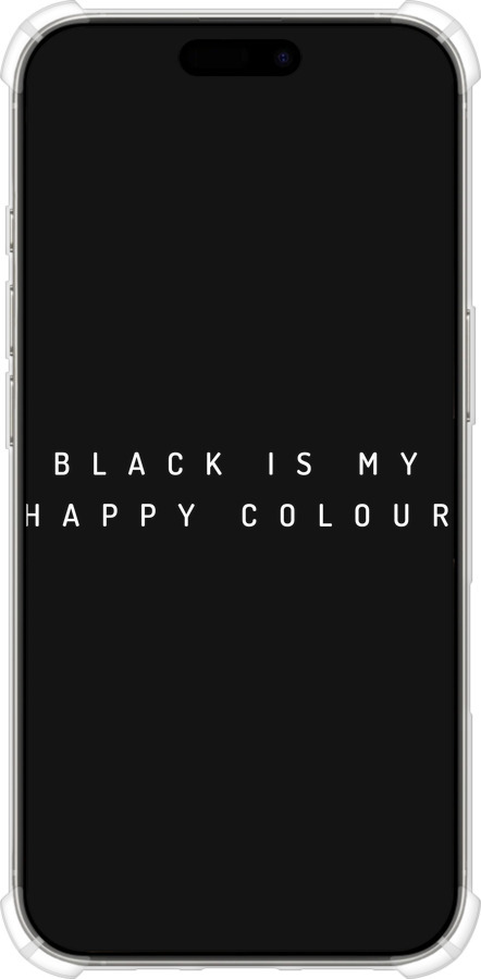 Силикон с усиленными углами чехол Happy Color для Apple iPhone 16 Pro - 4252sp-3708 изображение 