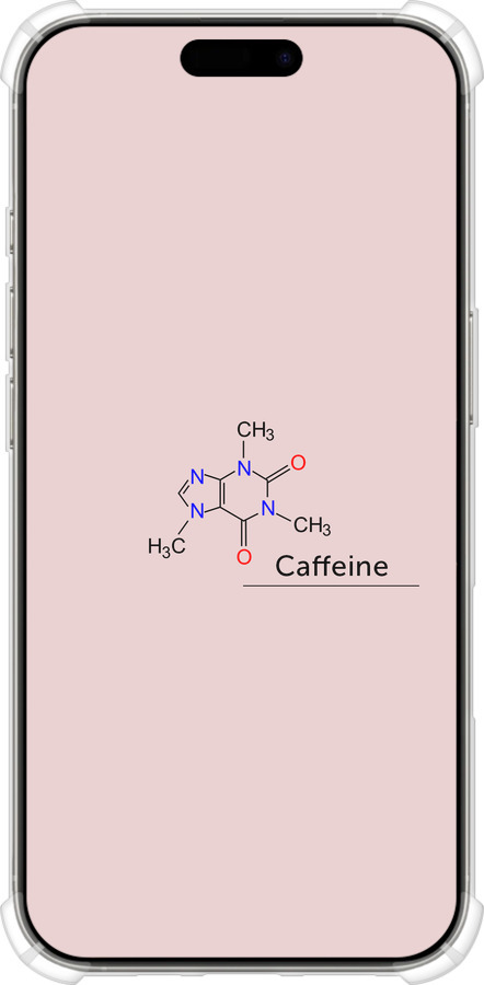 Силикон с усиленными углами чехол Caffeine для Apple iPhone 16 Pro - 4277sp-3708 изображение 