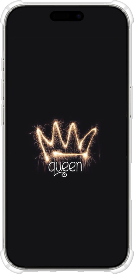 Силіконовий протиударний с посиленими кутами чехол Корона для Apple iPhone 16 Pro - 4337sp-3708 изображение 