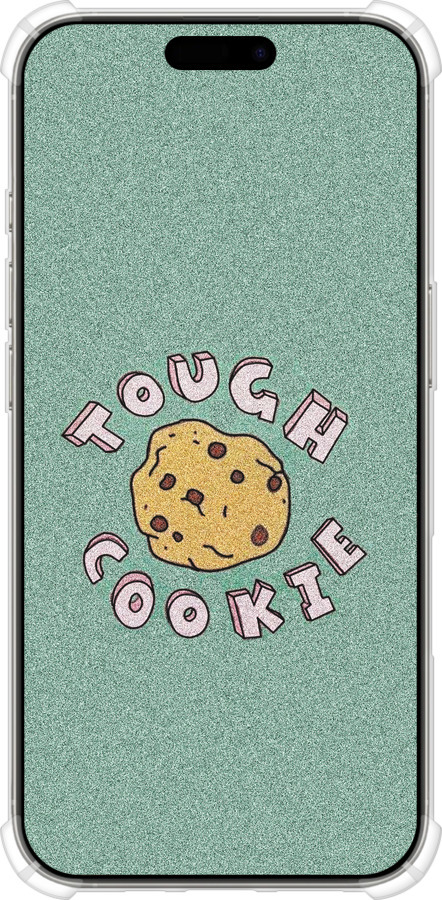 Силикон с усиленными углами чехол Печенька для Apple iPhone 16 Pro - 4632sp-3708 изображение 