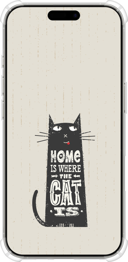 Силіконовий протиударний с посиленими кутами чехол Кіт для Apple iPhone 16 Pro - 4671sp-3708 изображение 