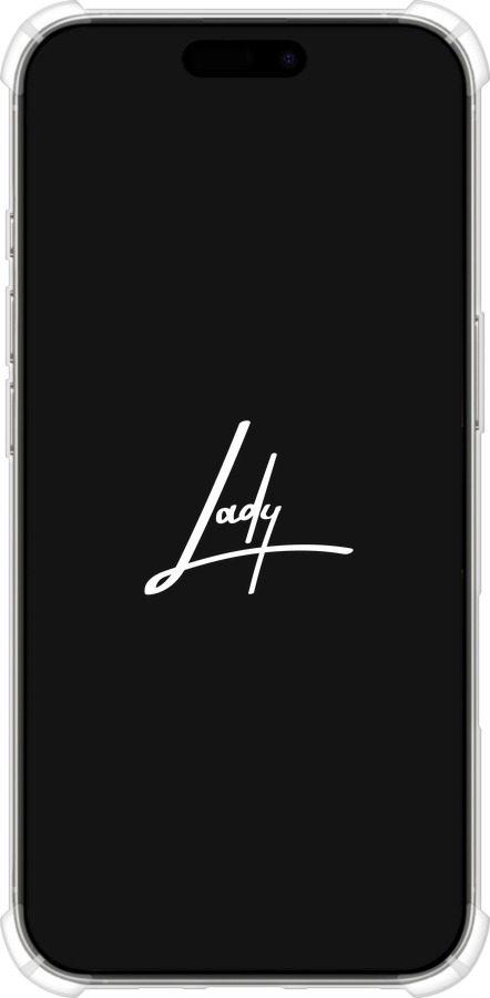 Силіконовий протиударний с посиленими кутами чехол Lady 2 для Apple iPhone 16 Pro - 4867sp-3708 изображение 