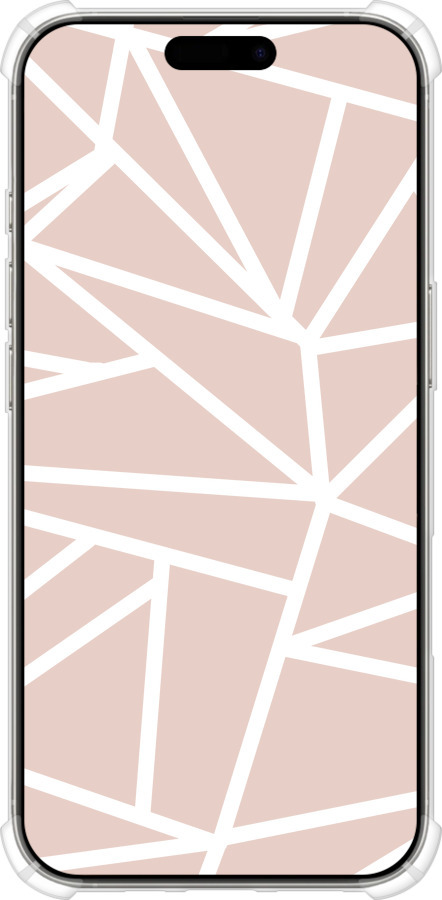Силикон с усиленными углами чехол Абстракция 2 для Apple iPhone 16 Pro - 4872sp-3708 изображение 