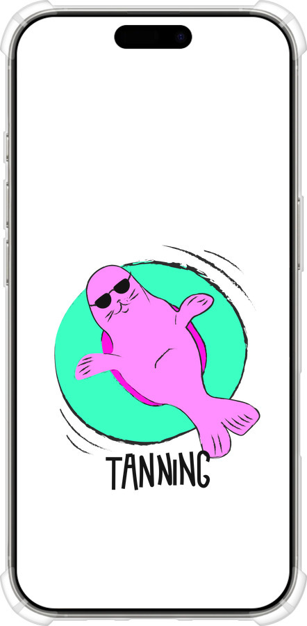 Силіконовий протиударний с посиленими кутами чехол Magic Time для Apple iPhone 16 Pro - 4889sp-3708 изображение 