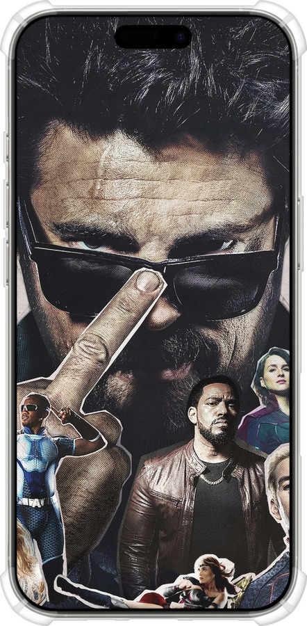 Силикон с усиленными углами чехол № 5356 для Apple iPhone 16 Pro - 5356sp-3708 изображение 