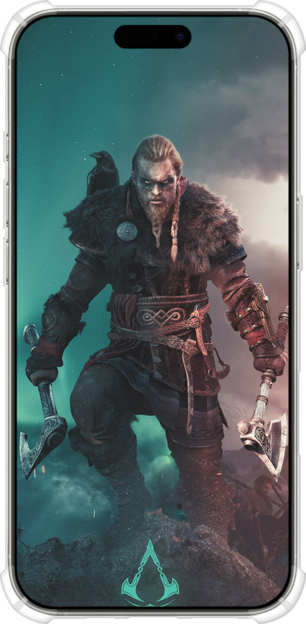 Силикон с усиленными углами чехол № 5366 для Apple iPhone 16 Pro - 5366sp-3708 изображение 