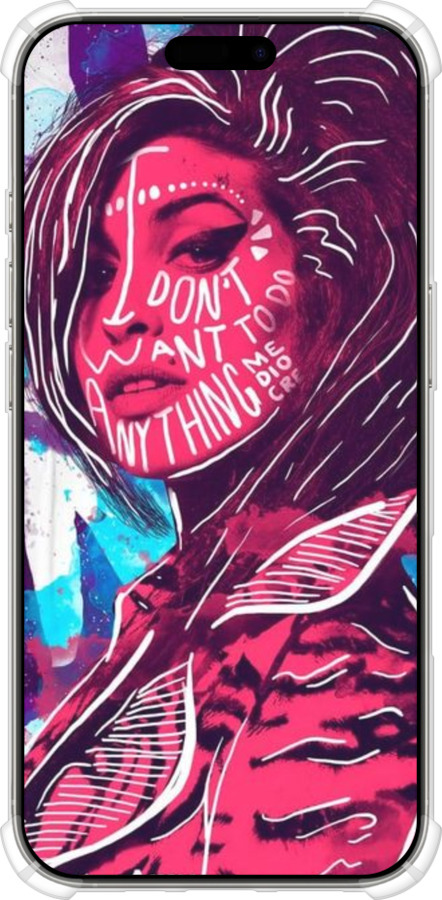 Силіконовий протиударний с посиленими кутами чехол Емі для Apple iPhone 16 Pro - 5381sp-3708 изображение 