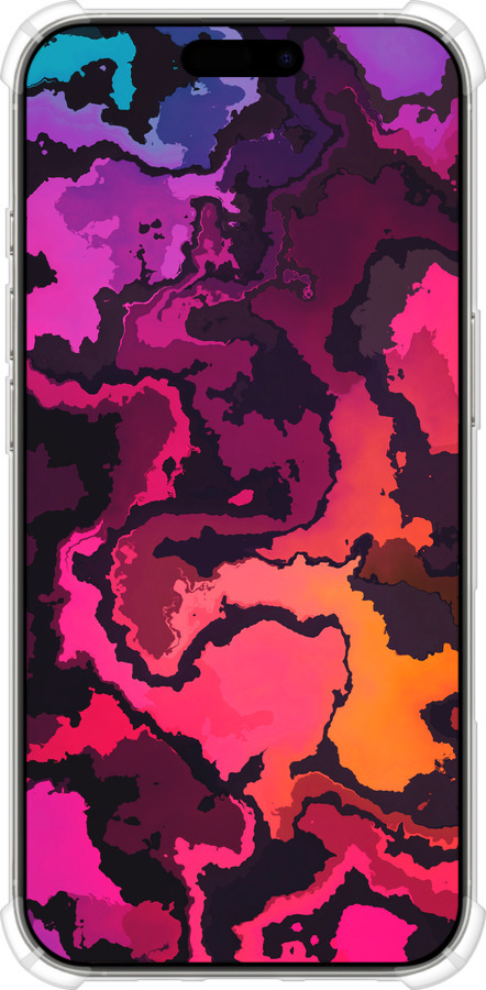 Силикон с усиленными углами чехол № 5386 для Apple iPhone 16 Pro - 5386sp-3708 изображение 