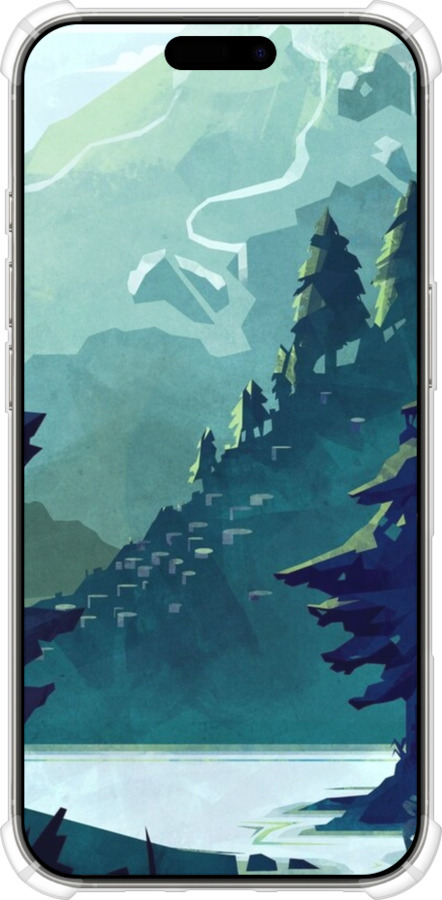 Силикон с усиленными углами чехол № 5424 для Apple iPhone 16 Pro - 5424sp-3708 изображение 