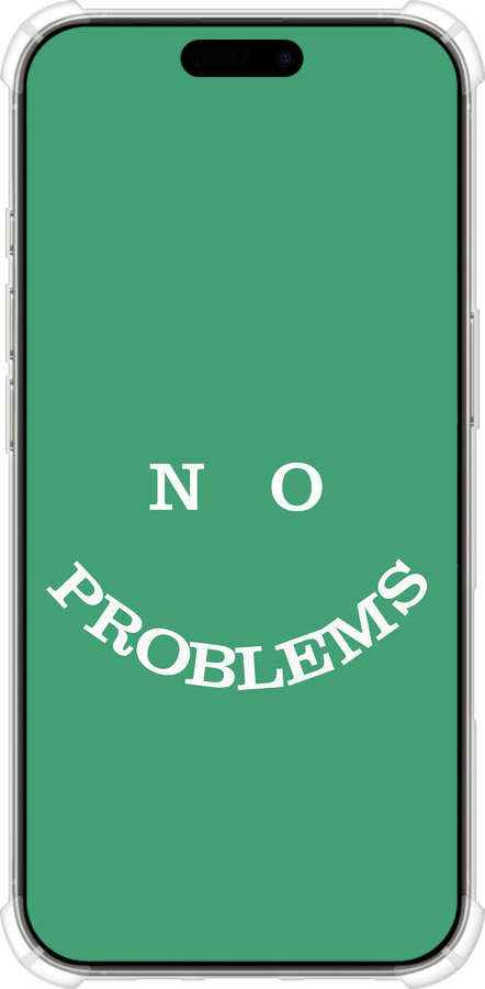 Силіконовий протиударний с посиленими кутами чехол No Problems для Apple iPhone 16 Pro - 5573sp-3708 изображение 