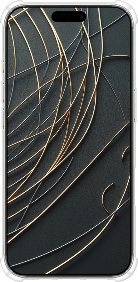 Силикон с усиленными углами чехол Связь между мирами для Apple iPhone 16 Pro - 5837sp-3708 изображение 