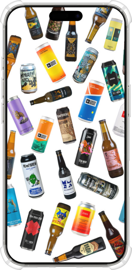 Силіконовий протиударний с посиленими кутами чехол Броварні UA для Apple iPhone 16 Pro - 5877sp-3708 изображение 