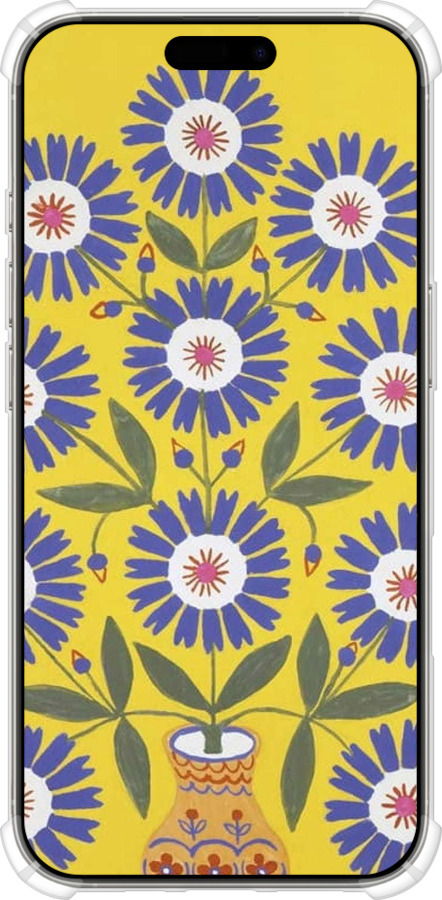 Силикон с усиленными углами чехол Примаченко2 для Apple iPhone 16 Pro - 5910sp-3708 изображение 