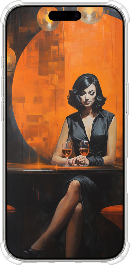 Силикон с усиленными углами чехол Чехол для телефона для Apple iPhone 16 Pro - 5963sp-3708 изображение 