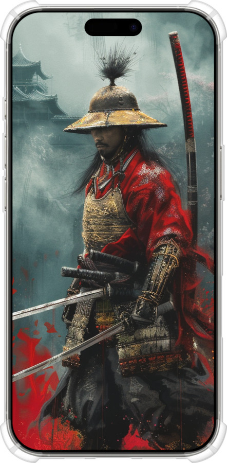 Силикон с усиленными углами чехол Shogun для Apple iPhone 16 Pro - 6078sp-3708 изображение 