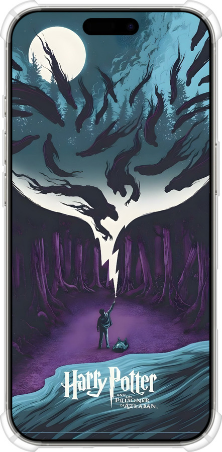 Силикон с усиленными углами чехол Гарри Поттер 2 для Apple iPhone 16 Pro - 6337sp-3708 изображение 