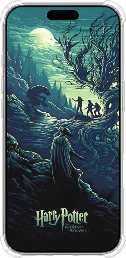 Силіконовий протиударний с посиленими кутами чехол Гаррі Поттер 3 для Apple iPhone 16 Pro - 6338sp-3708 изображение 