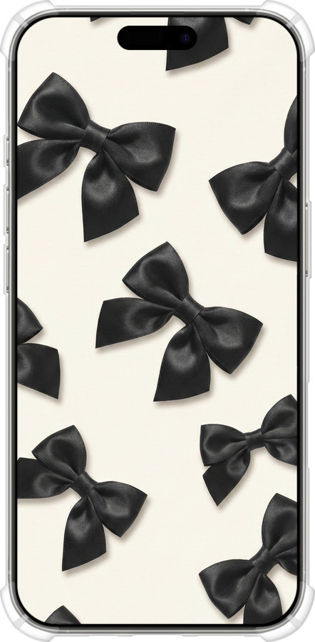 Силикон с усиленными углами чехол Dark Coquette для Apple iPhone 16 Pro - 6765sp-3708 изображение 