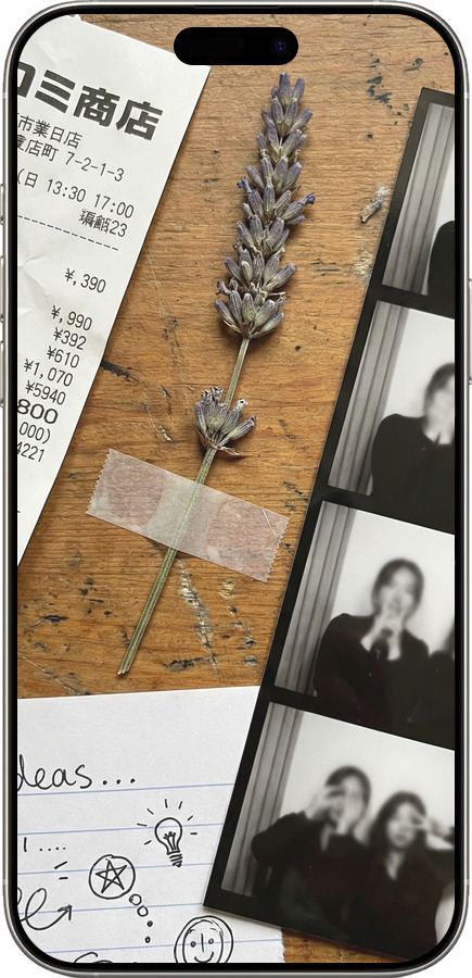 Силіконовий чехол Aesthetic Scrapbook Collage для Apple iPhone 16 Pro - 6773u-3708 изображение 