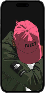 TPU чехол logo de yeezy для Apple iPhone 16 - 3995b-3709 изображение 