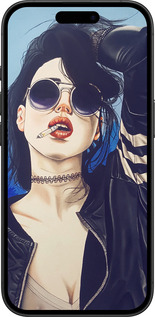 TPU чехол Девушка на стиле для Apple iPhone 16 - 4151b-3709 изображение 