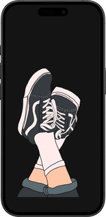 TPU чехол Кеди для Apple iPhone 16 - 4265b-3709 изображение 