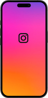 TPU чехол Instagram для Apple iPhone 16 - 4273b-3709 изображение 
