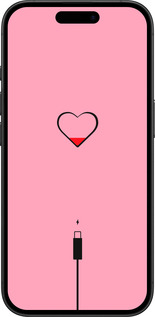 TPU чехол Підзарядка серця1 для Apple iPhone 16 - 4275b-3709 изображение 