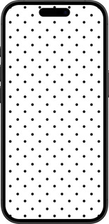 TPU чехол Горох для Apple iPhone 16 - 4289b-3709 изображение 