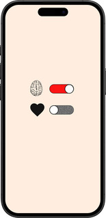 TPU чехол Любовь и ум для Apple iPhone 16 - 4553b-3709 изображение 