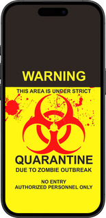 TPU чехол Biohazard 9 для Apple iPhone 16 - 4825b-3709 изображение 