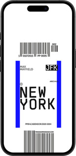 TPU чехол New York для Apple iPhone 16 - 4861b-3709 изображение 