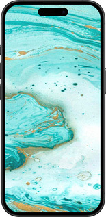 TPU чехол Мраморный для Apple iPhone 16 - 4895b-3709 изображение 